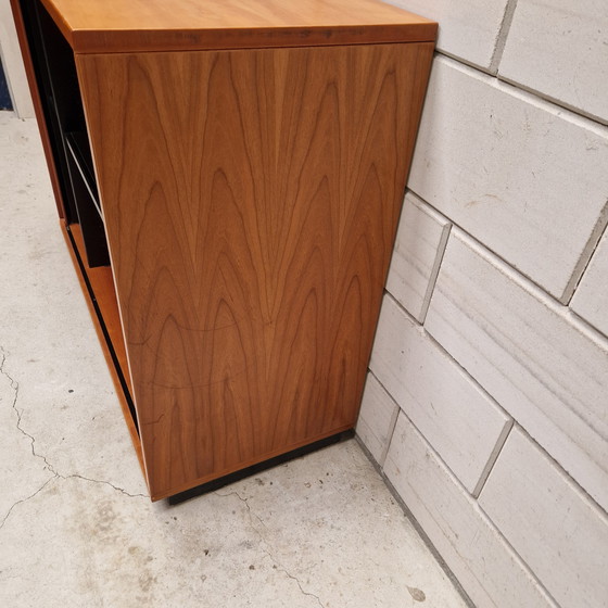 Image 1 of Vintage bar  drankkast barkast roldeurkast kantoorkast