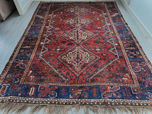Tapis Persan Shiraz Noué Main