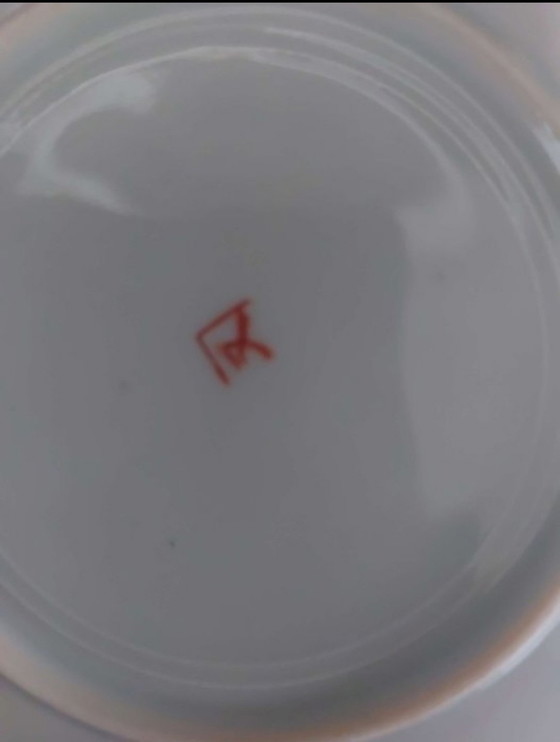 Image 1 of 15 piece katani porcelain meiji period