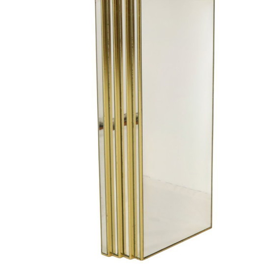 Image 1 of Zeldzame Design Spiegel met Console Zilver Goud Deknudt