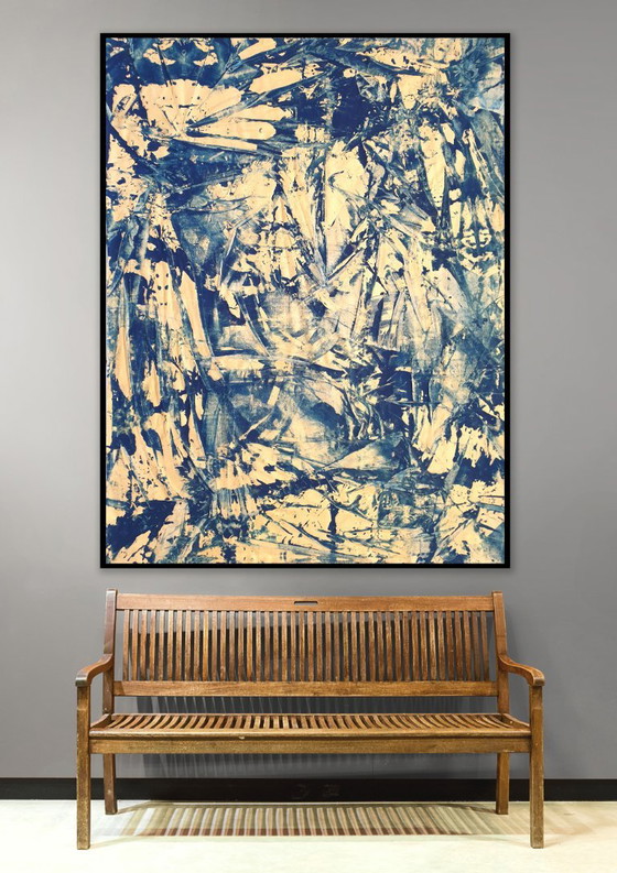 Jürgen Angeler - Golden Eccentric Bird – Paintings & Drawings, Canvas (photo 8 of 17)