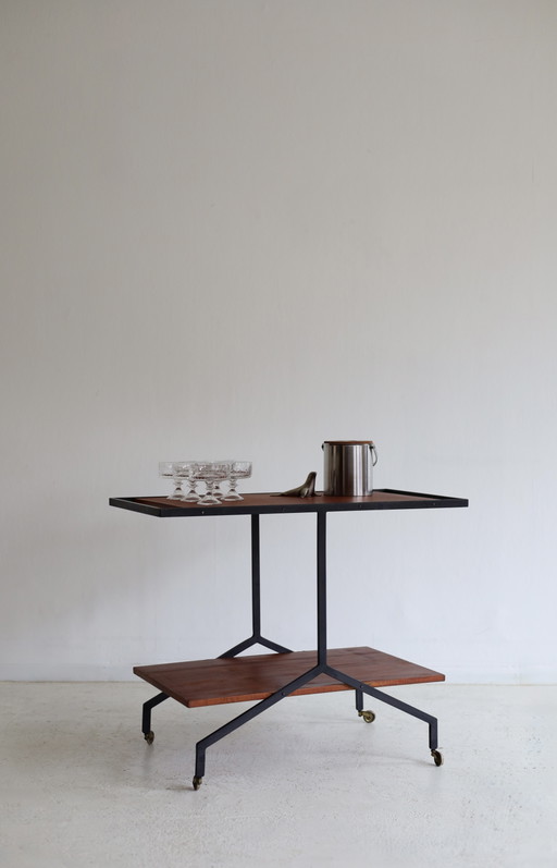 Vintage Scandinavian Bar cart, 50s/60s