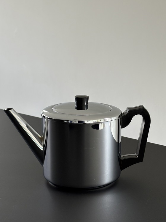 Image 1 of Bredemeijer Duet Design Boston Teekanne aus Edelstahl