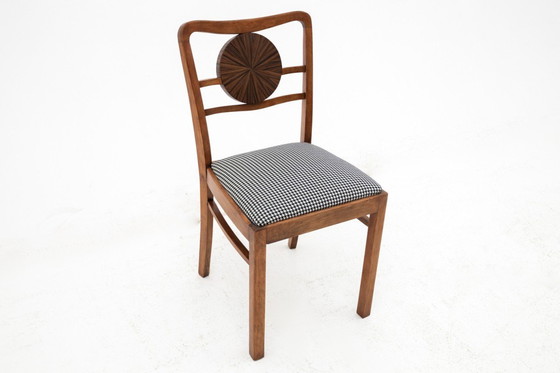 Image 1 of Tocador Art Decó con silla, Polonia, ca. 1930.