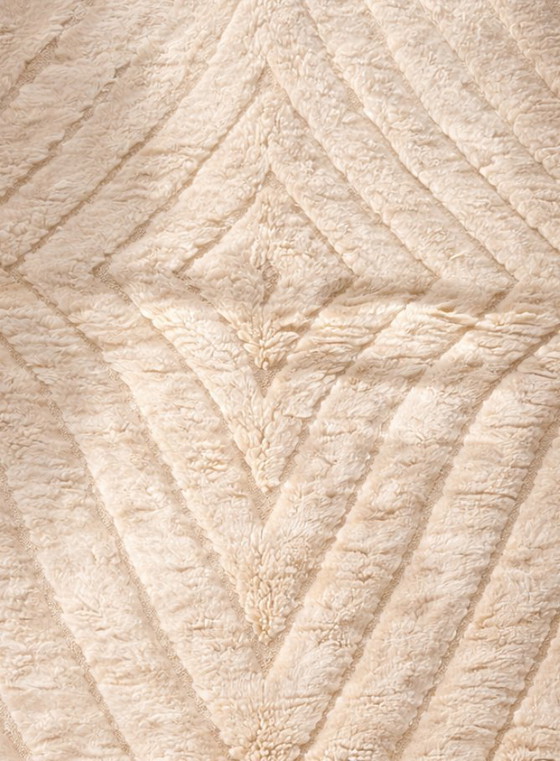 Image 1 of Authentischer Berberteppich aus dem Atlasgebirge – handgewebte Wolle (150 x 100 cm)