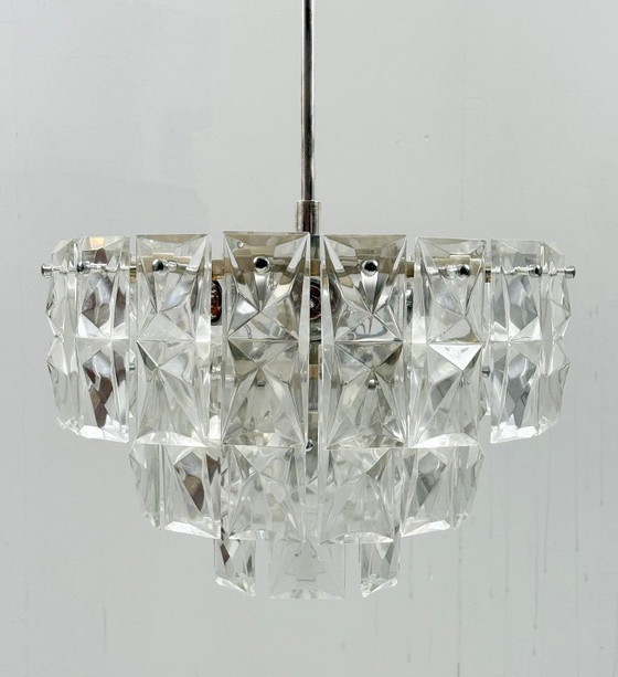Image 1 of Mid Century Lustre/plafonnier de Kinkeldey, Allemagne, années 1970