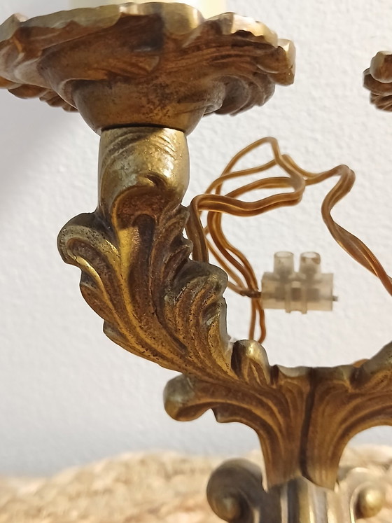 Vintage 1900 gilded bronze Wall light by Maison Gau Paris, Louis XV style – Lucien gau (photo 8 of 12)