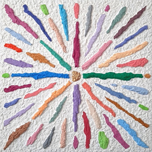 Gemälde / Wandobjekt – Feuerwerk