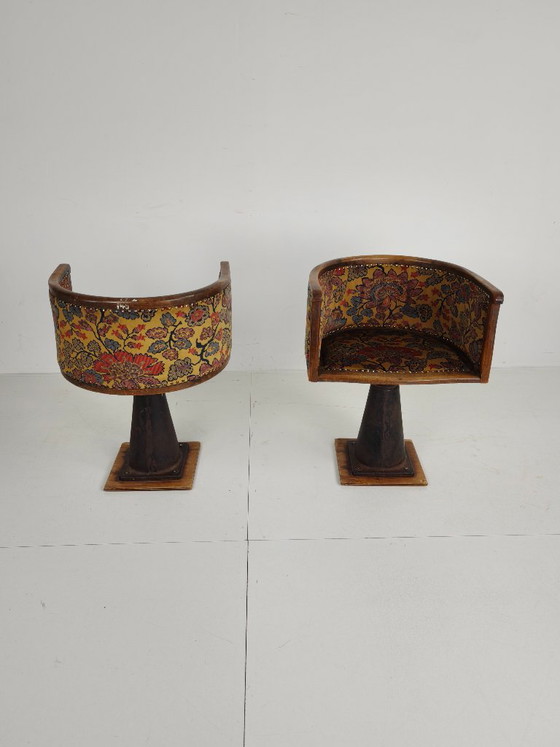 One-of-a-Kind Swivel Boat Chairs | Circa 1900–1920 – Swivel chairs, Other (photo 6 of 8)