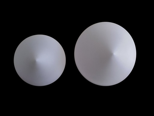2 St. Discus Wall/Ceiling Lamps - Steinhauer