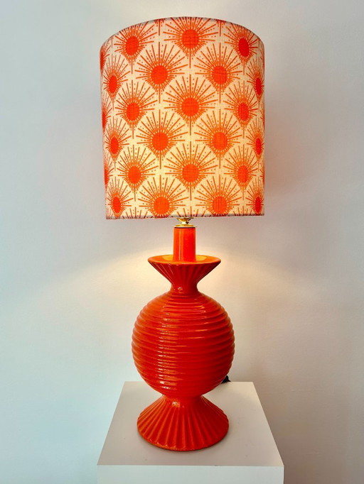 Lámpara de cerámica Pop Art: original raro de los años 60/70