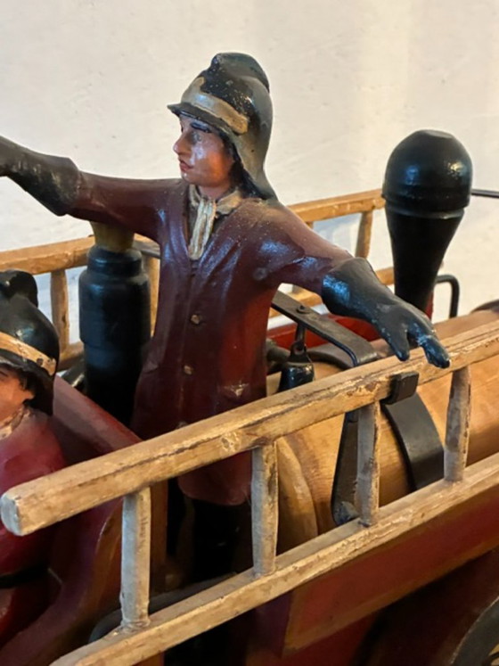 Camión de bomberos antiguo decorativo de Leonardo Luna – Objetos decorativos, Wood, Metal (photo 3 of 13)