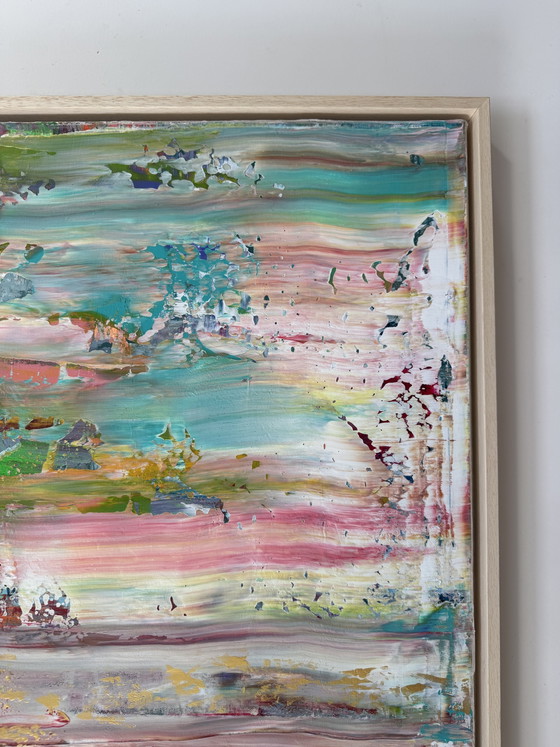 Layers of Color 90x120cm Including Frame – Paintings & Drawings, Canvas (photo 5 of 8)
