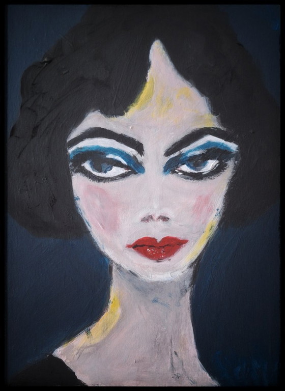 Image 1 of Acrilico 30/40cm Blu