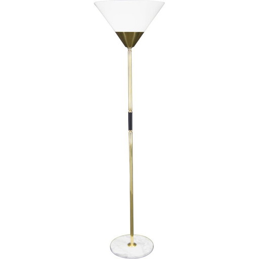 Vintage Italian Torch floor lamp, 1980