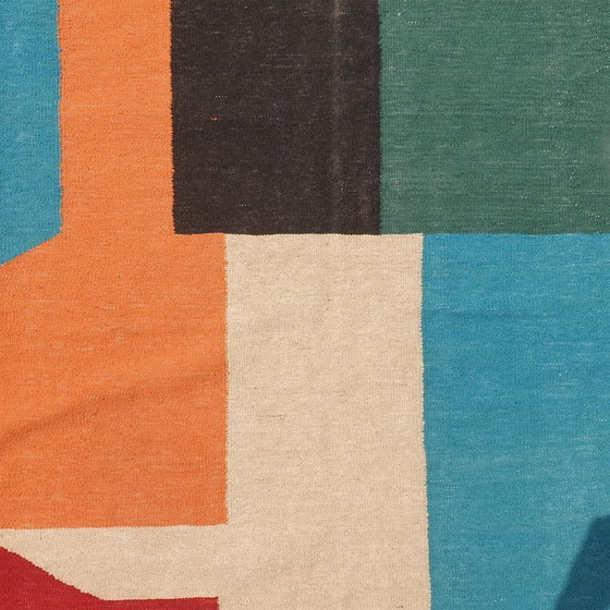 Kopie von Serge Poliakoff Tapisserie | Gouaches | Handgewebte Wolle auf Baumwolle | Flachgewebtes – Cotton (photo 10 of 12)