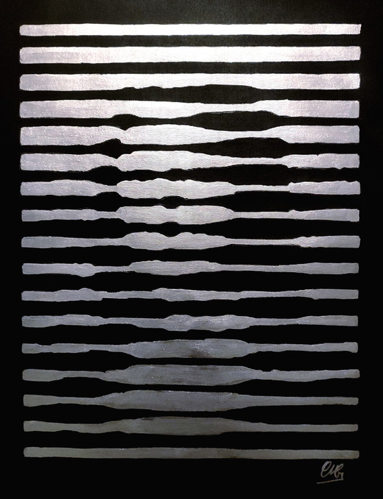 Image 1 of Walter Geraci - Gioconda Stripes (Silver)