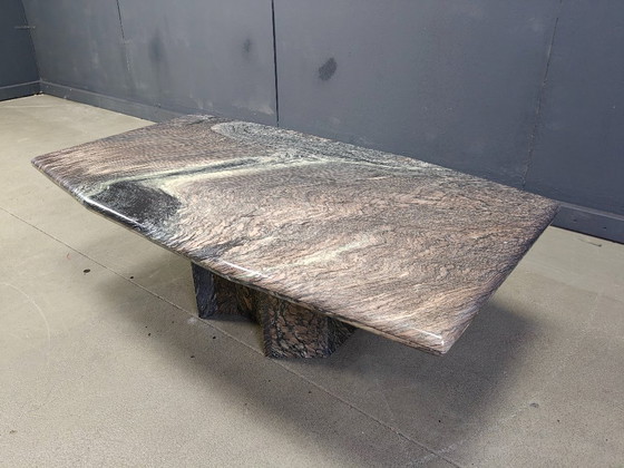 Image 1 of Couchtisch aus Marmor, 1970er Jahre