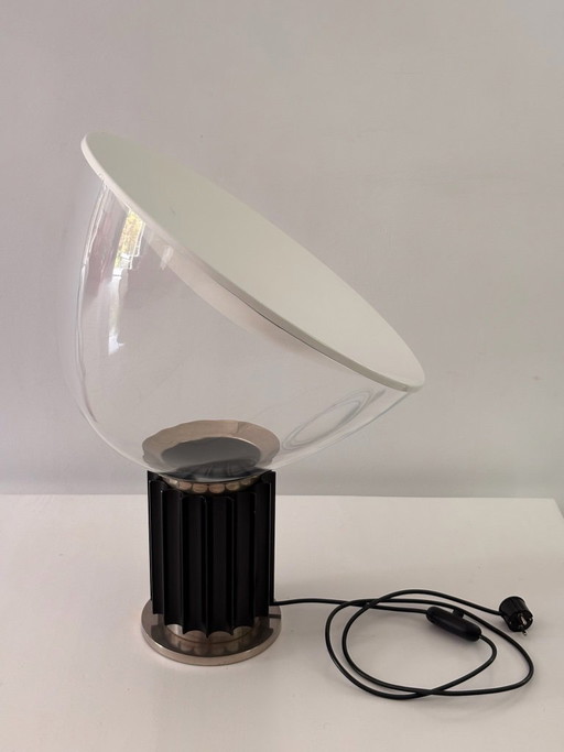 Taccia Grande Table Lamp Achille and Pier Giacomo Castiglioni for Flos 1962 Design Collector
