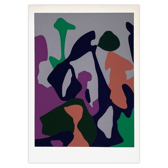 Image 1 of ANONYME Composición abstraite III serigrafía 1975