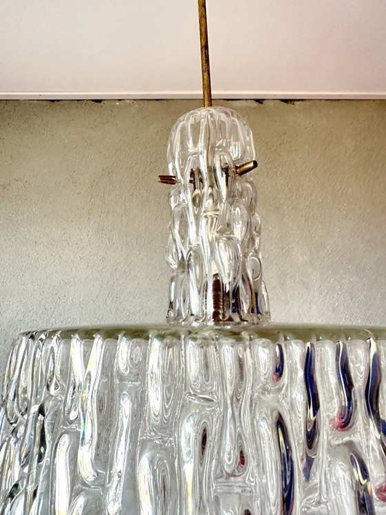 Lampada a sospensione Vintage Kalmar – Lampade a sospensione, Vetro, Ottone (photo 9 of 14)