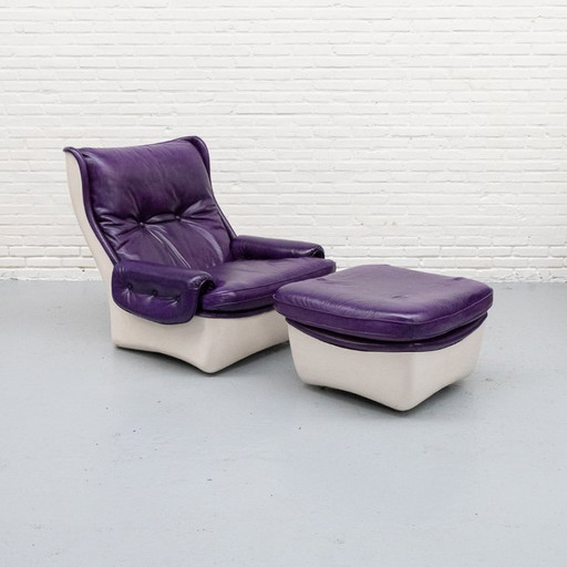 Space Age Airborne Orchid Sessel 70er