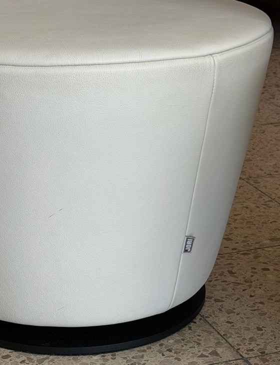 Jori Pegasus draaifauteuils met poef – Draaistoelen, Leer, Roestvrij staal (photo 8 of 11)