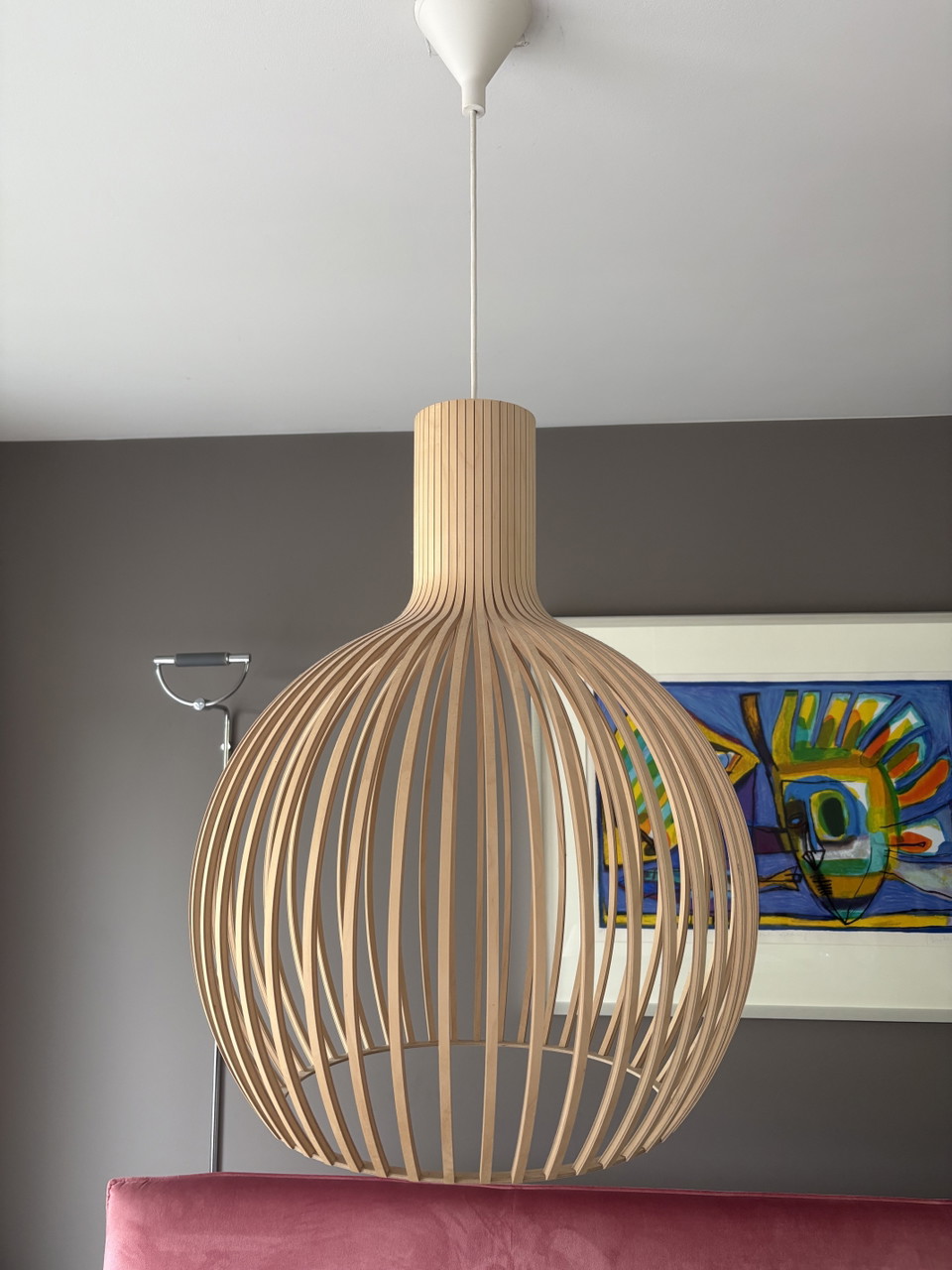 Beautiful secto design lamp birch