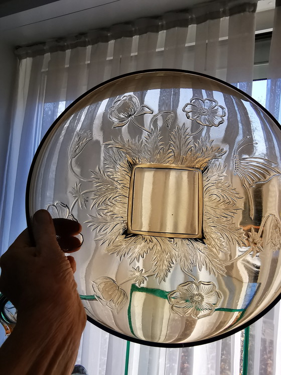 Image 1 of Cuenco Art Déco, 1934-1935, decoración floral, cuenco