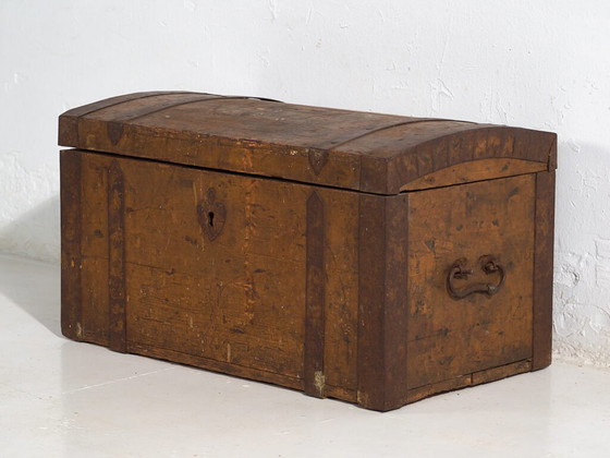 Small antique chest (Year 1871) #3 – Chest of drawers, Rustic (photo 29 of 40)