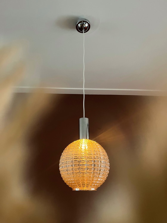 Image 1 of Lampada a sospensione Mid-Century Globe