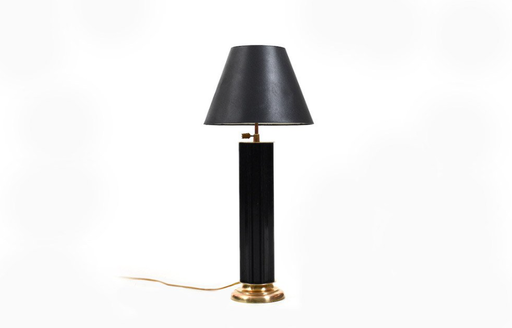 Danish Bakelite and Brass Table Lamp, 1930s