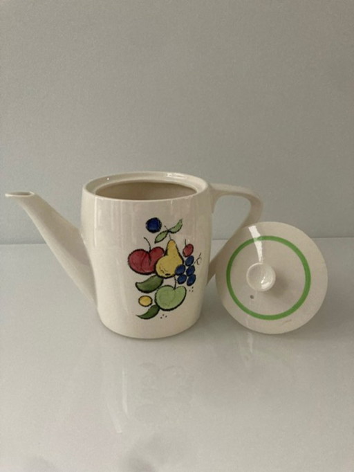 Vintage theepot Royal Sphinx met fruitdecor