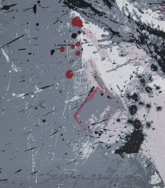 Image 1 of SCIALOJA TOTI (Astrattismo Informale/Informal Abstraction). Dittico di serigrafie firmate, 1997