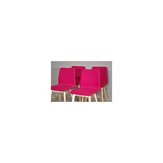 Image 1 of Set van 4 vintage esdoornstoelen, jaren 2010