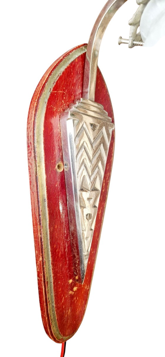 Image 1 of Art Nouveau wall lamp - Müller Frères - 1920