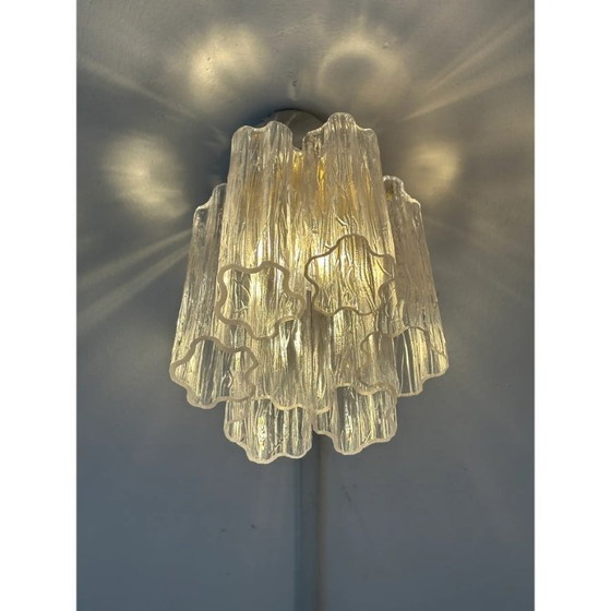 Image 1 of Preciosa lámpara de techo empotrada de cristal de Murano Tronchi de Simoeng