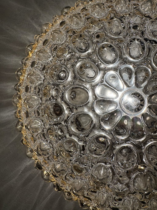 Helena Tynell Limburg ceiling light, 1960s – Glashütte Limburg, plafondlampen, Glass, Metal (photo 2 of 13)