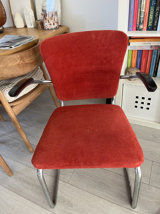 3 Different Original Gispen Chairs – Chairs and lounge chairs, Plastic, Textile (photo 2 of 5)