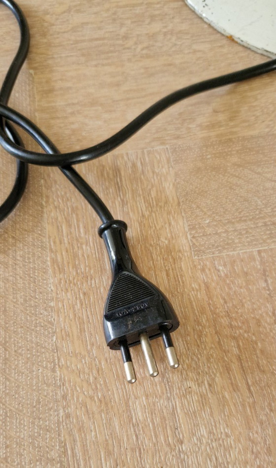 Image 1 of Set of 3 vintage Calla floor lamps, Marcello Cuneo for Valenti Luce, Italian design, 1970s