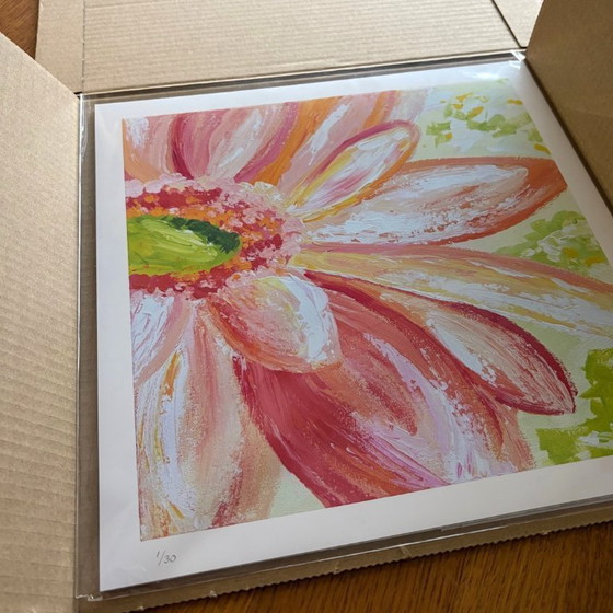 Image 1 of Gracias – Impresión artística de edición limitada (30 x 30 cm), firmada y numerada, incluye certificado.