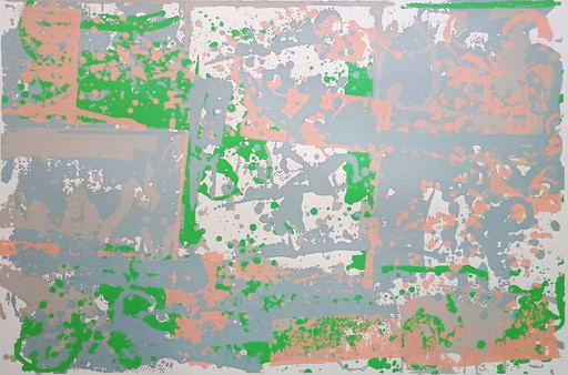 Walter Darby Bannard - "Georgia Dawon" - screenprint - edition of 160 - signed - (97 x 64 cm)