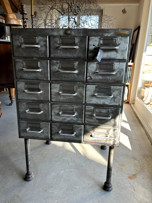 Original Card Box Cabinet Flambo Cabinet Original