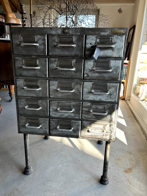 Image 1 of Mobiletto porta schede originale Flambo Cabinet Original