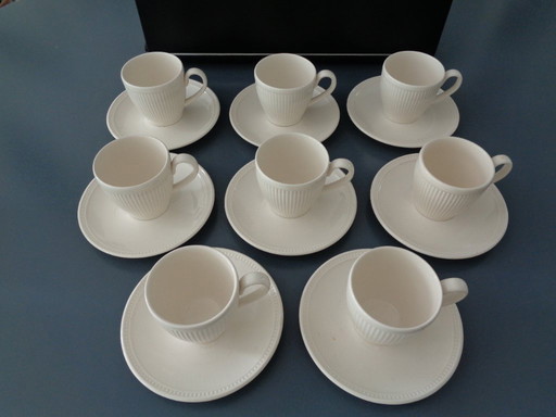 8 Sets of Wedgwood coffee cups, model Windsor