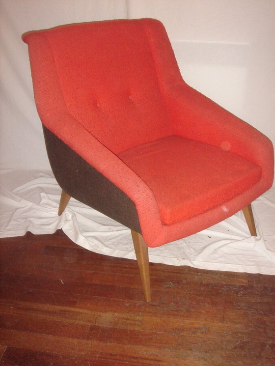 Image 1 of Fauteuils Charles Ramos, Circa 1950