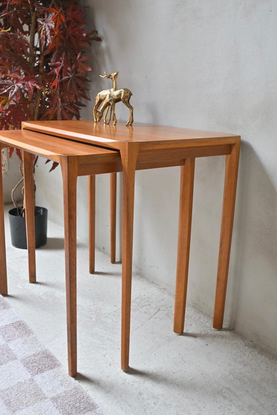 Image 1 of Juego de dos mesas auxiliares Rex Raab para Wilhelm Renz