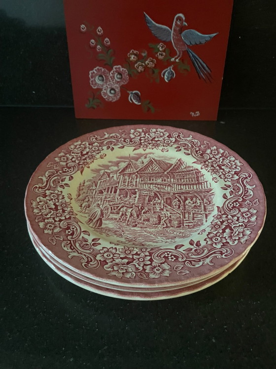 Platos llanos Royal Tudor Ware – Loza, Cerámica (photo 2 of 15)