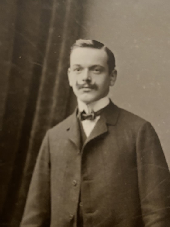 Image 1 of Photographie ancienne de 1907, photo d'époque, Dresde, Allemagne