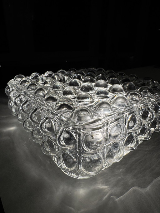 Große Wand oder Deckenleuchte von Helena Tynell für Glashütte Limburg